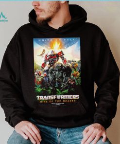 Unite or fall Transformers rise of the beasts 2023 poster shirt