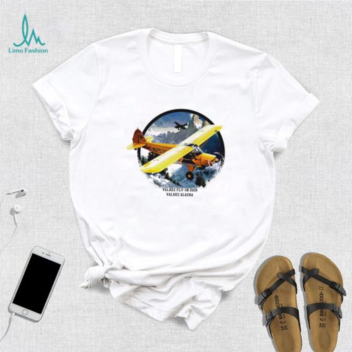 Valdez Fly in 2019 Valdez Alaska logo shirt