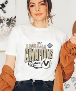 Vanderbilt Commodores 2023 SEC Baseball Conference Tournament Champions T Shirt