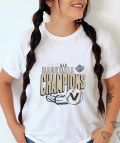 Vanderbilt Commodores 2023 SEC Baseball Conference Tournament Champions T Shirt