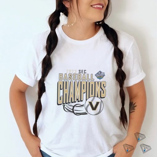 Vanderbilt Commodores 2023 SEC Baseball Conference Tournament Champions T Shirt