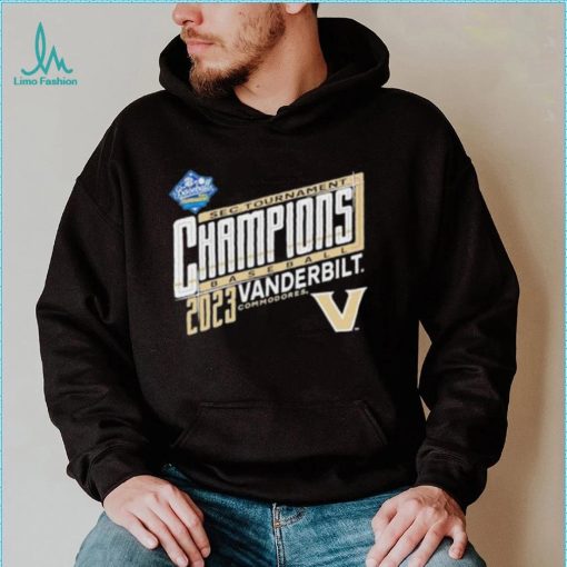 Vanderbilt University Baseball 2023 Sec Tournament Champions T Shirt