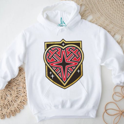 Vegas Golden Knights heart Organ logo shirt