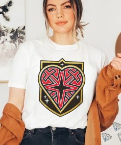 Vegas Golden Knights heart Organ logo shirt
