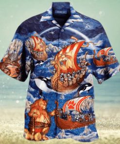 Viking Cats Fa La La Valhalla La Hawaiian Shirt