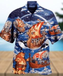 Viking Cats Fa La La Valhalla La Hawaiian Shirt