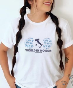 WORLD IN MOTION TEE shirt