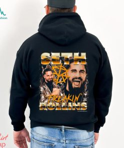 WWE Seth Freakin Rollins Shiny Golden Portrait T Shirt
