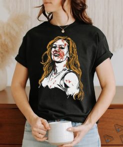 WWE would NEVER put a beaten up woman on a shirt