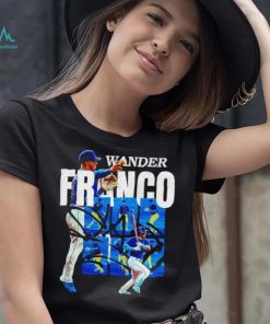 Tampa Bay Rays Rotowear Merch Wander Franco Lumber Company Shirt
