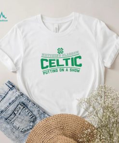 Watching Glasgow Celtic putting on a show logo shirt