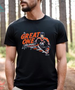 Wayne Gretzky The Great One Signature Shirt