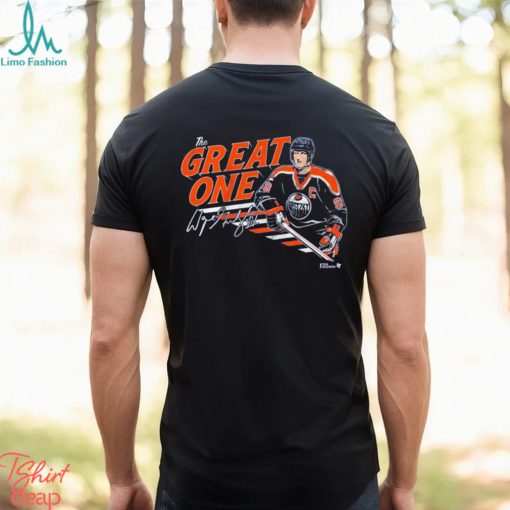 Wayne Gretzky The Great One Signature Shirt