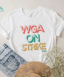Wgastrikeshirts Store Wga On Strike 2023 Hooded Sweatshirt