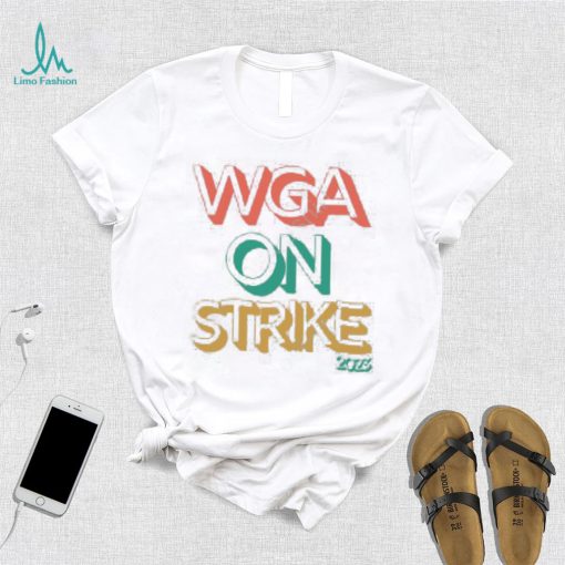 Wgastrikeshirts Store Wga On Strike 2023 Hooded Sweatshirt