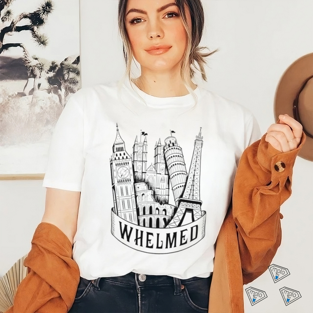 Whelmed Wonders of the World logo shirt Whelmed Wonders of the World logo shirt