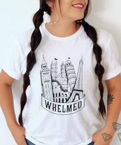 Whelmed Wonders of the World logo shirt