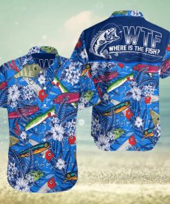 Where The Fish Fishing Hawaiian Shirt