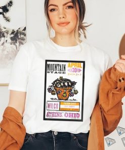 Wilco April 30, 2023 Athens Ohio Mountain Stage Poster Shirt