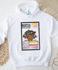 Wilco April 30, 2023 Athens Ohio Mountain Stage Poster Shirt
