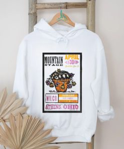 Wilco April 30, 2023 Athens Ohio Mountain Stage Poster Shirt