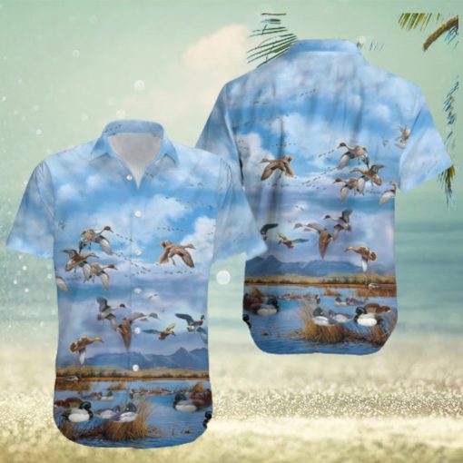 Wild Ducks Keep Your Freedom Aloha Hawaiian Shirts Gift For Summer Vacation