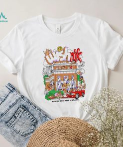 Wishnik wish you were here in Atlanta art shirt