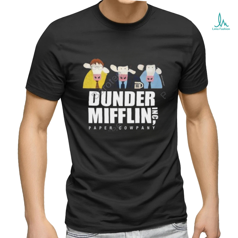 World's Best Boss This Is A Parody Dundermoofflin Inc Paper Cowpany Sweatshirt World's Best Boss This Is A Parody Dundermoofflin Inc Paper Cowpany Sweatshirt