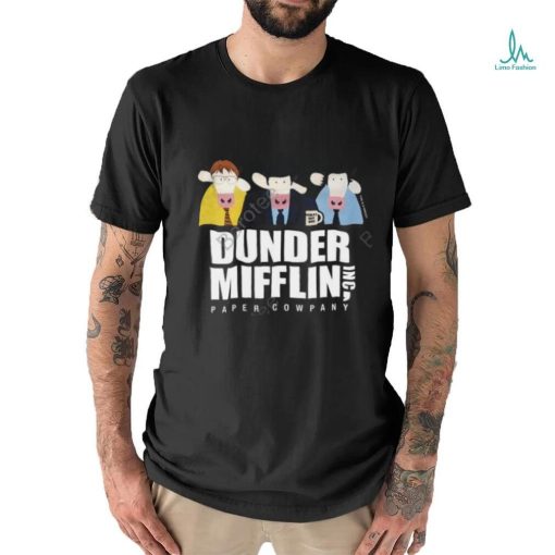 World’s Best Boss This Is A Parody Dundermoofflin Inc Paper Cowpany Sweatshirt