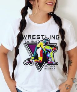 Wrestling League Championships North Central League 2024 Southside Indiana logo shirt