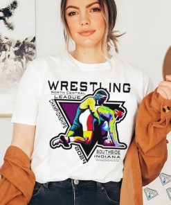 Wrestling League Championships North Central League 2024 Southside Indiana logo shirt