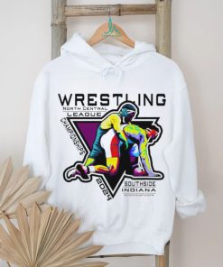 Wrestling League Championships North Central League 2024 Southside Indiana logo shirt