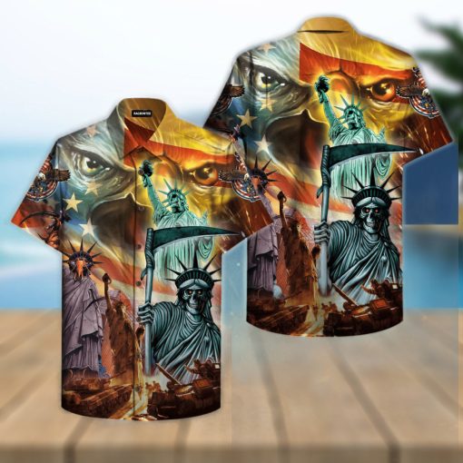 Wwii State Of Libarity Hawaiian Shirt Unisex Adult Hw4204