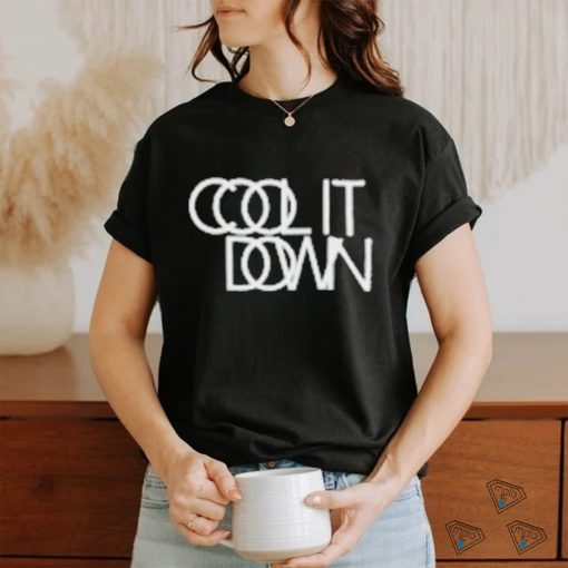 Yeah yeah yeahs merch black cool it down logo shirt