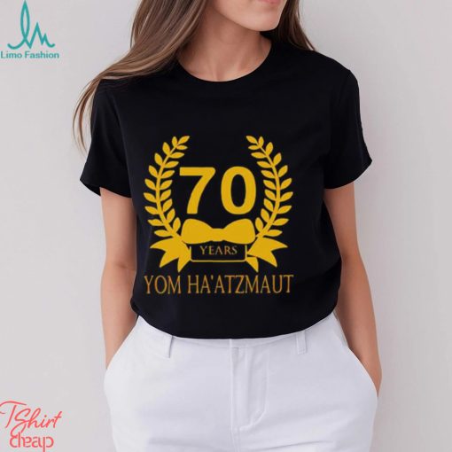 Yom Haatzmaut Design 70 Years shirt