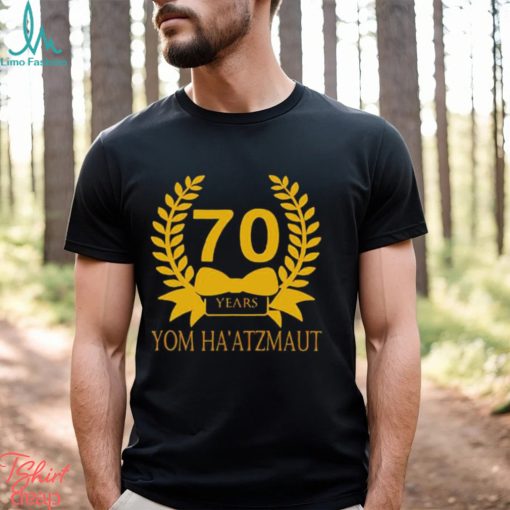 Yom Haatzmaut Design 70 Years shirt