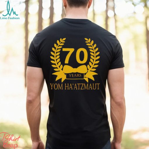 Yom Haatzmaut Design 70 Years shirt