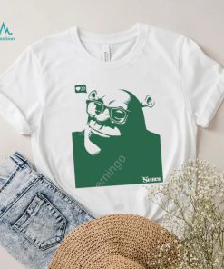 Zach Silberberg Supports The Wga Bioworld Handsome Shrek T Shirt