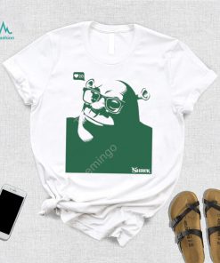 Zach Silberberg Supports The Wga Bioworld Handsome Shrek T Shirt