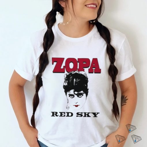 Zopa red sky shirt