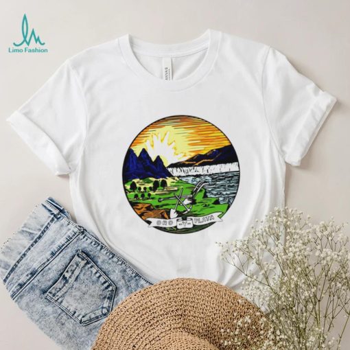 dexerto oro y plata montana logo shirt shirt trang