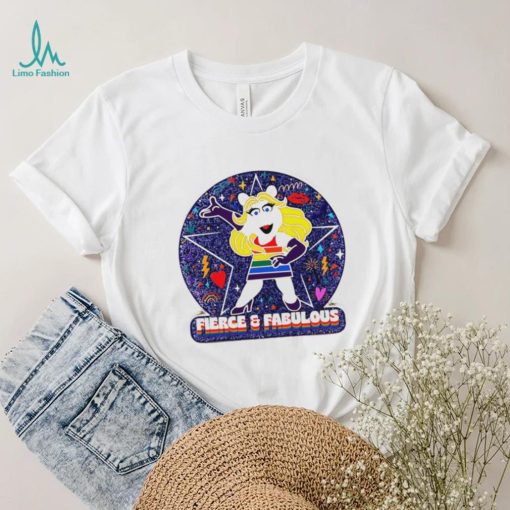 lgbt my miss piggy fierce and fabulous shirt shirt trang
