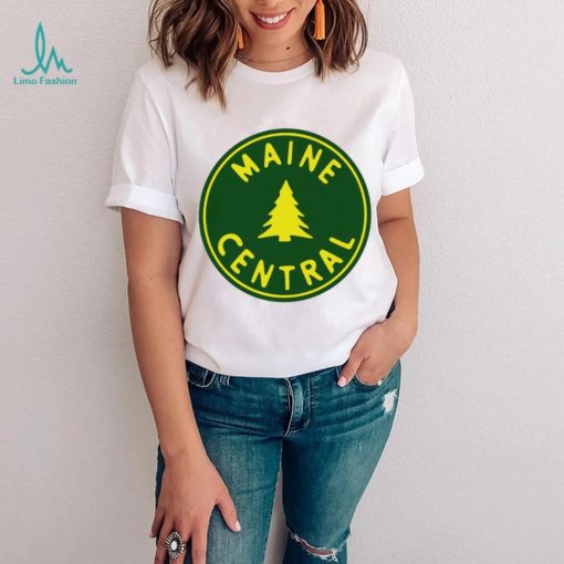 maine central logo shirt shirt trang