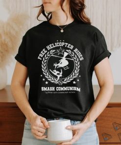 mlgj free helicopter rides smash communism support anti communist action hoodie 20230509