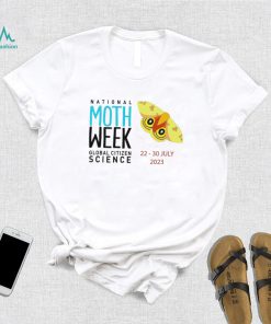 national moth week global citizen science 2023 logo shirt shirt trang