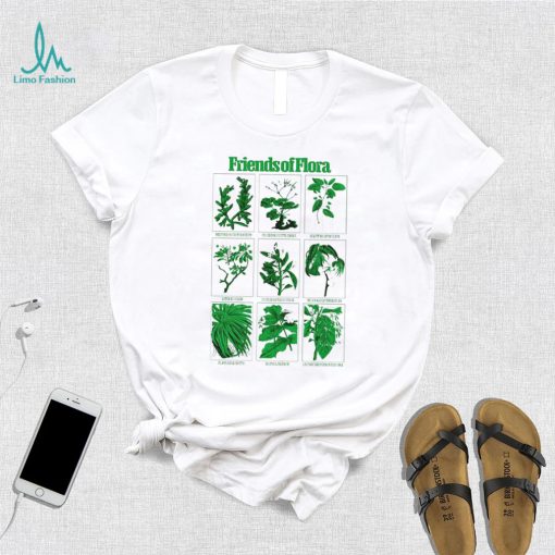 plants friends of flora art shirt shirt trang