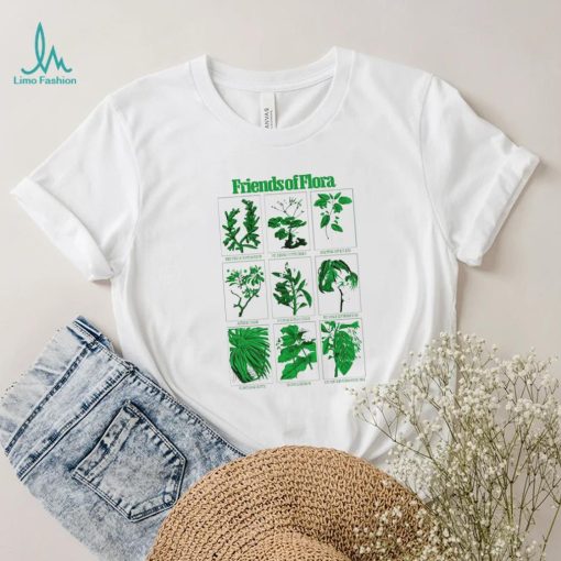 plants friends of flora art shirt shirt trang
