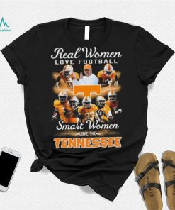 tennessee volunteers real women love football smart women love tennessee volunteers 2023 shirt