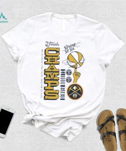 2022 2023 National Basketball Association Champs Denver Nuggets T Shirt