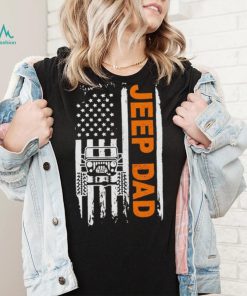 2023 American Flag Jeep Dad Shirt